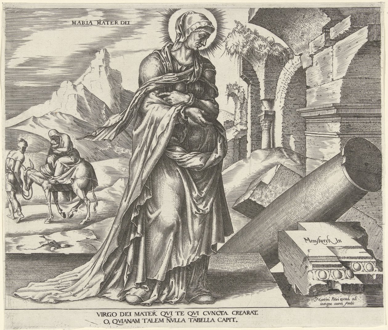 Marie (Marie Mater Dei) - Philips Galle