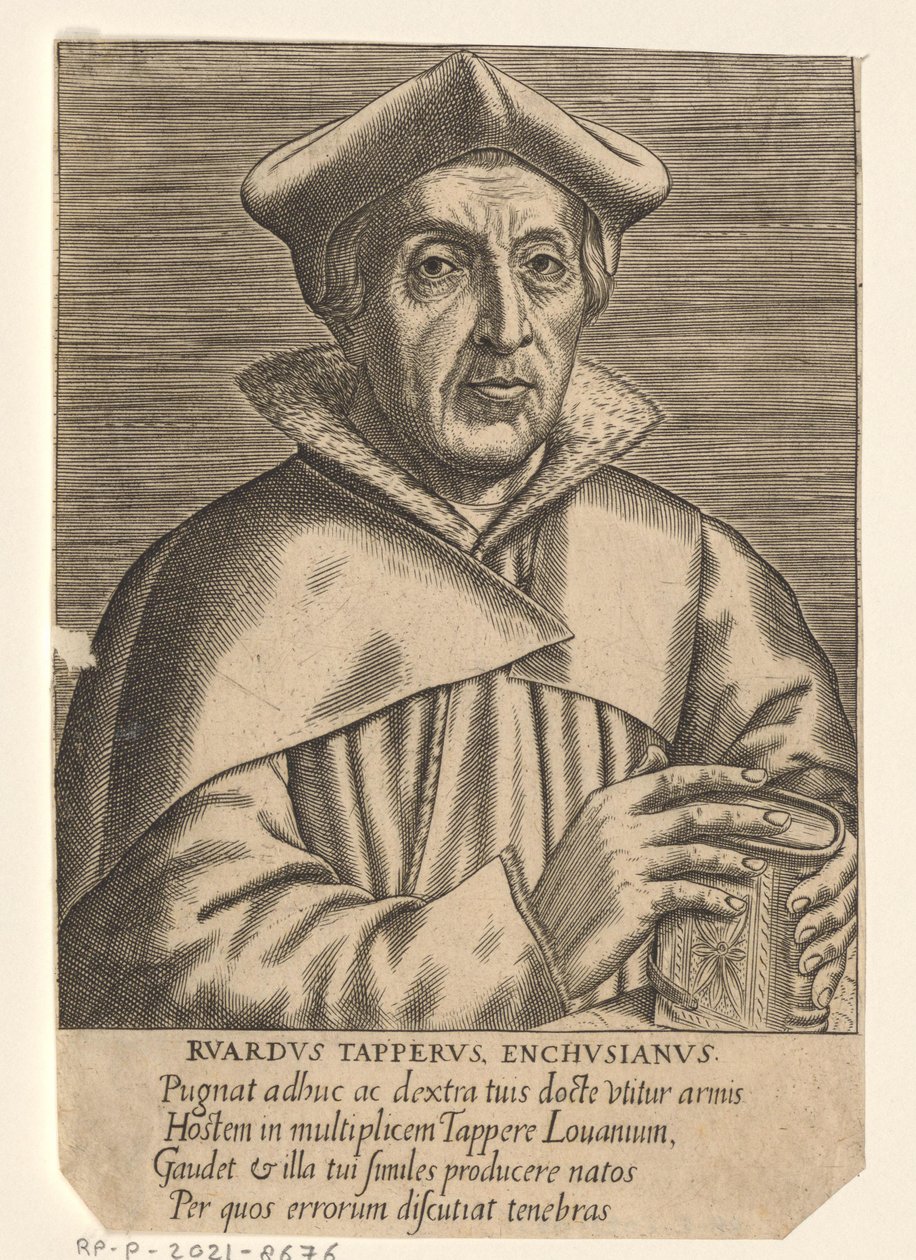 Portrait de Ruard Tapper - Philips Galle