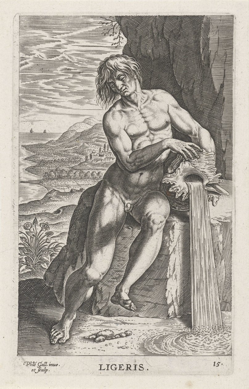Dieu de la rivière Ligeris - Philips Galle