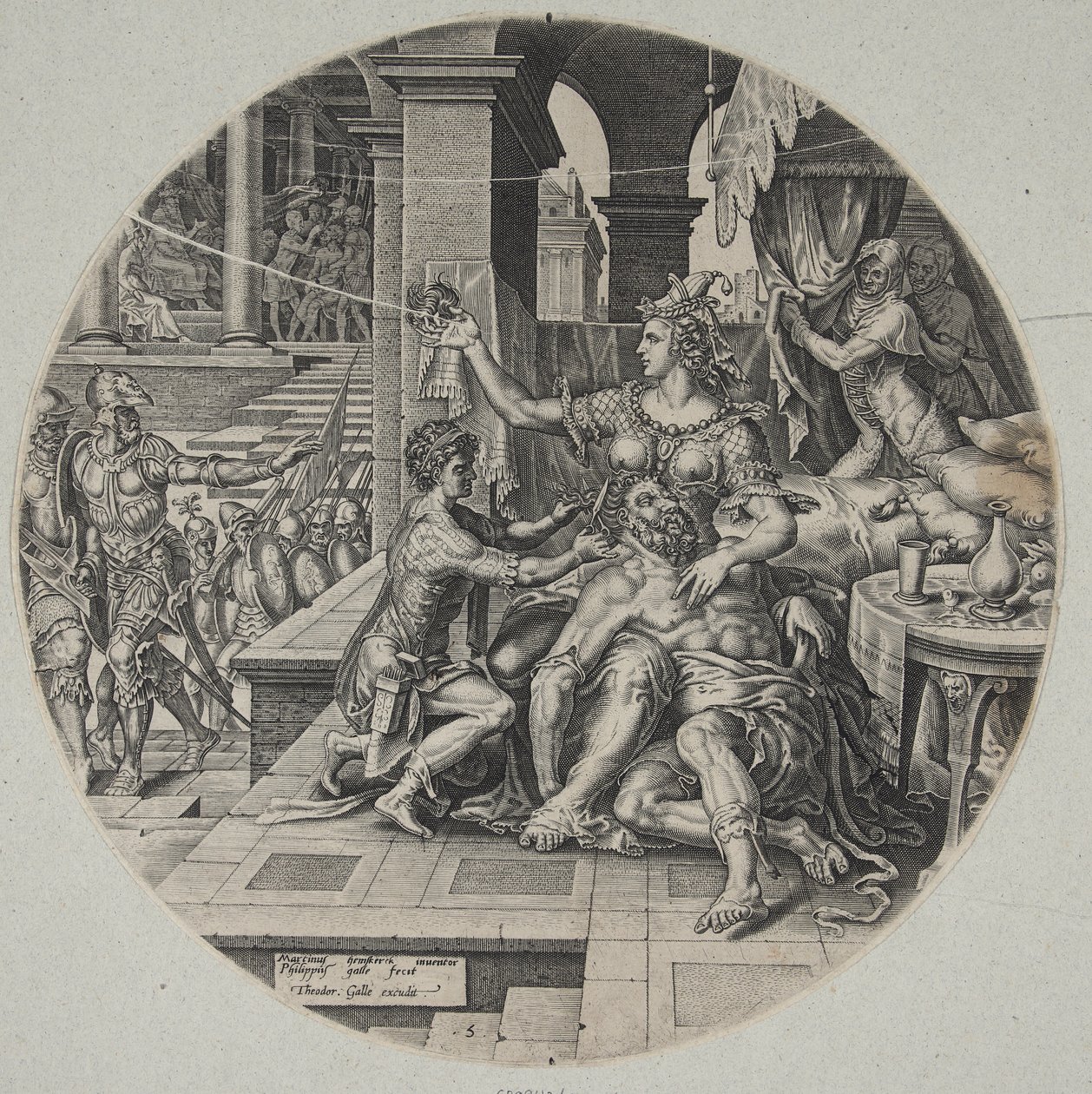 Samson et Dalila - Philips Galle