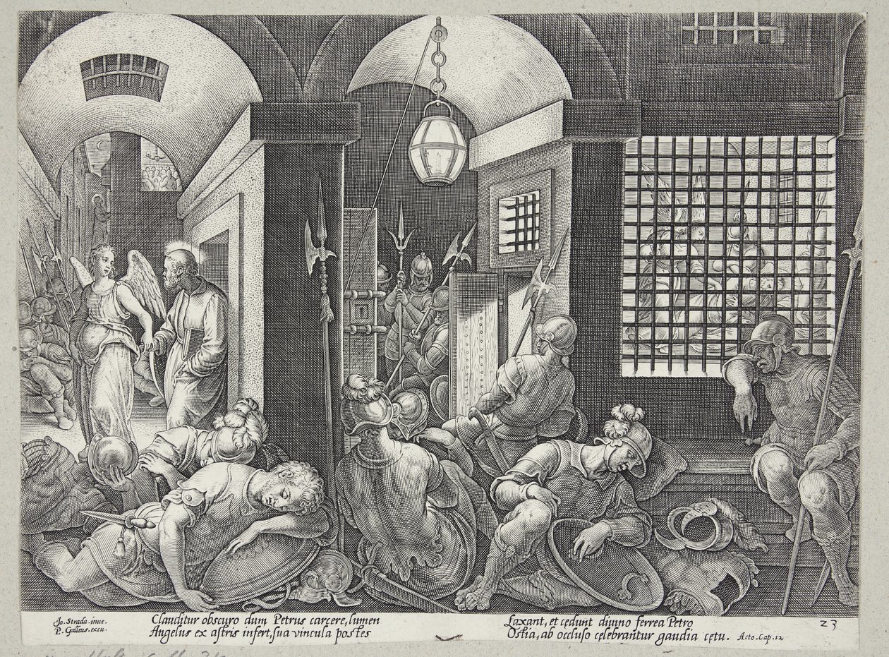 Saint Pierre libéré de prison par l