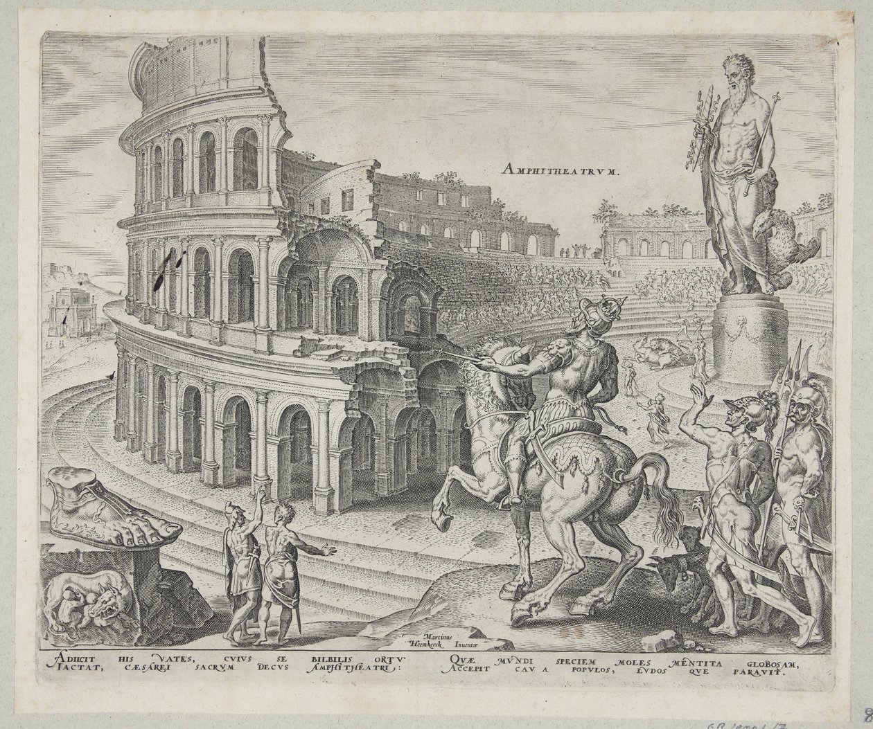 Le Colisée à Rome - Philips Galle