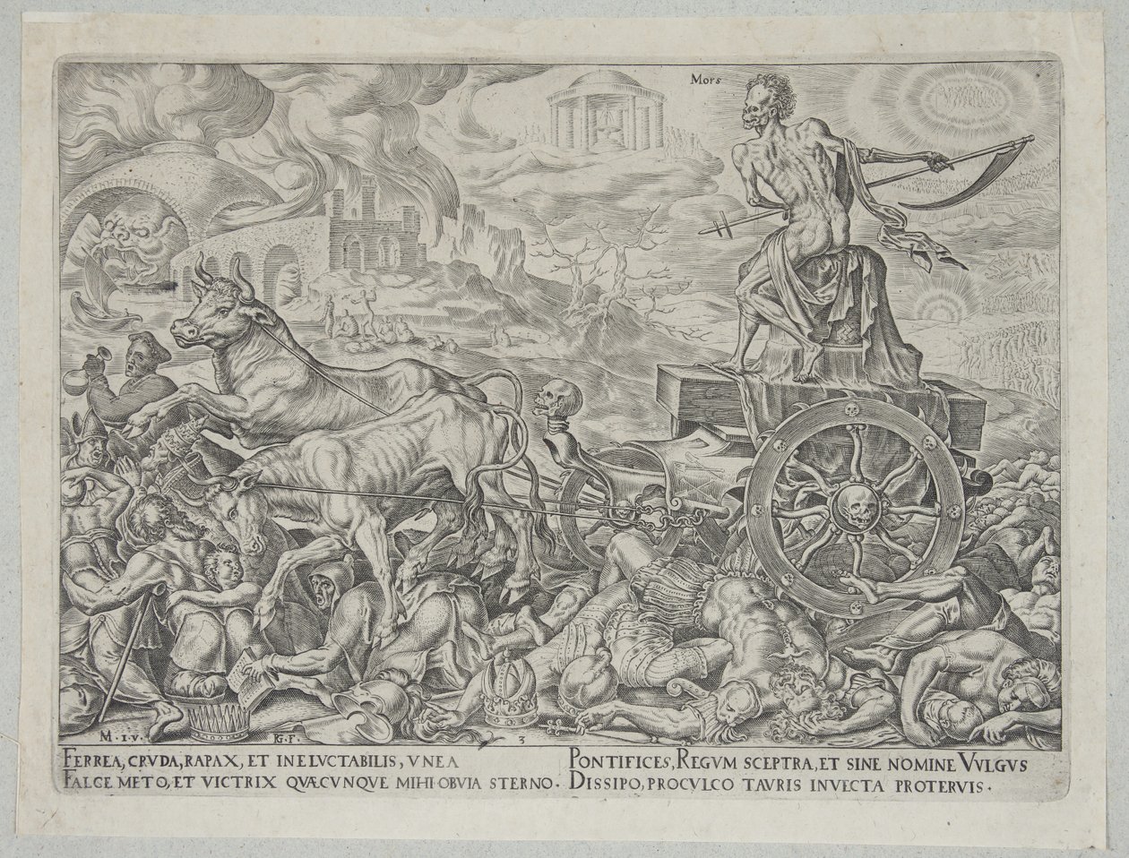 Le triomphe de la mort - Philips Galle