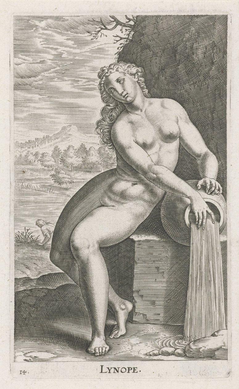 Nymphe des eaux Linope - Philips Galle
