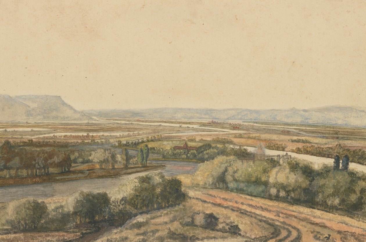 Paysage fluvial - Philips Koninck