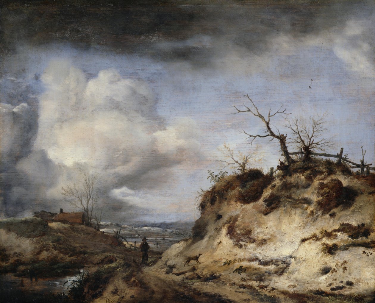Le chemin des dunes - Philips Wouwerman