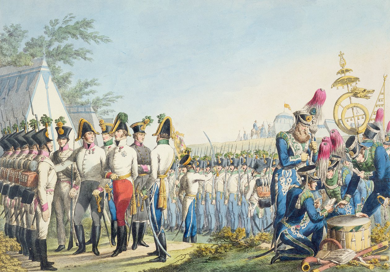 La nouvelle Infanterie Légère Impériale Royale Autrichienne après les Guerres Napoléoniennes, c.1820 - Phillip von Stubenrauch