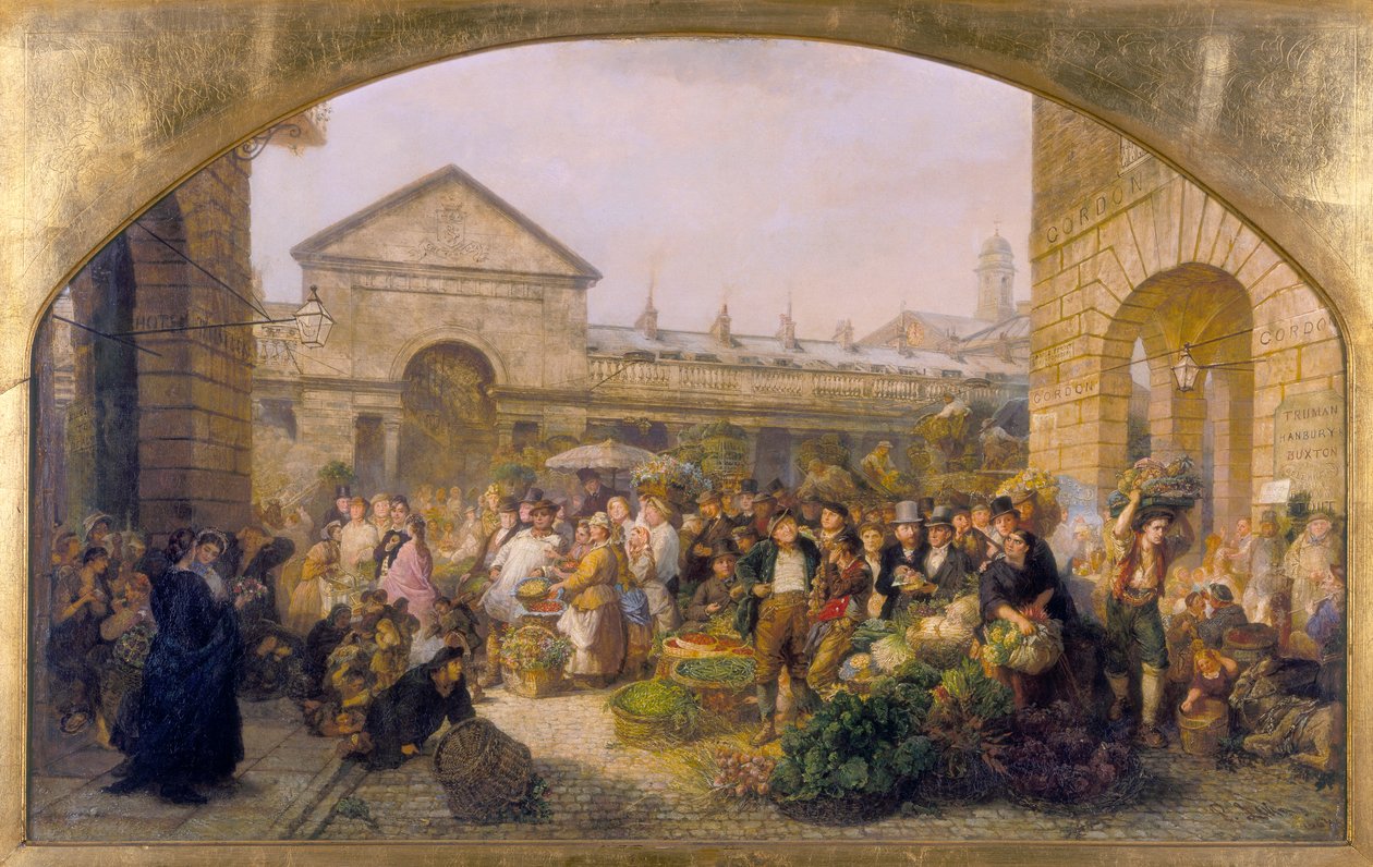 Marché de Covent Garden, 1864 - Phoebus Levin