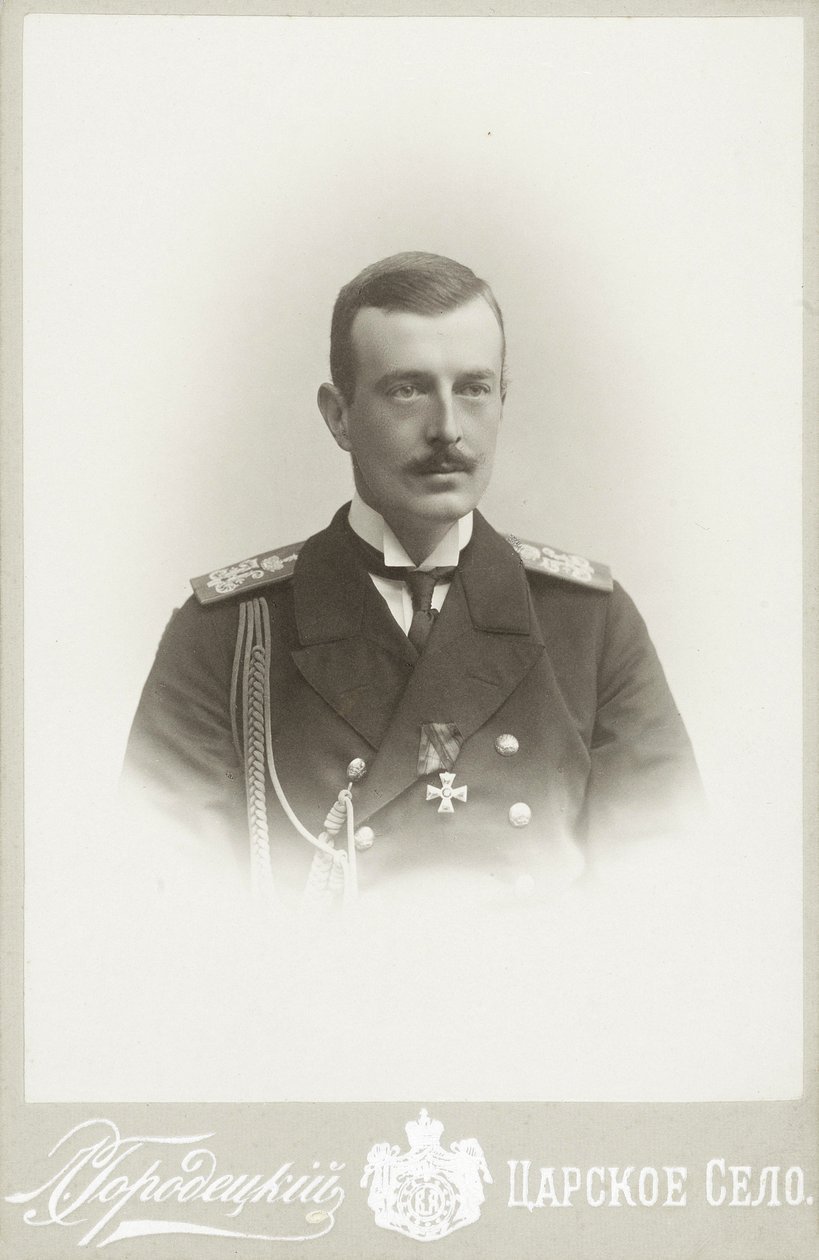 Grand-duc Cyrille Vladimirovitch de Russie - Photo studio L. Gorodetsky.
