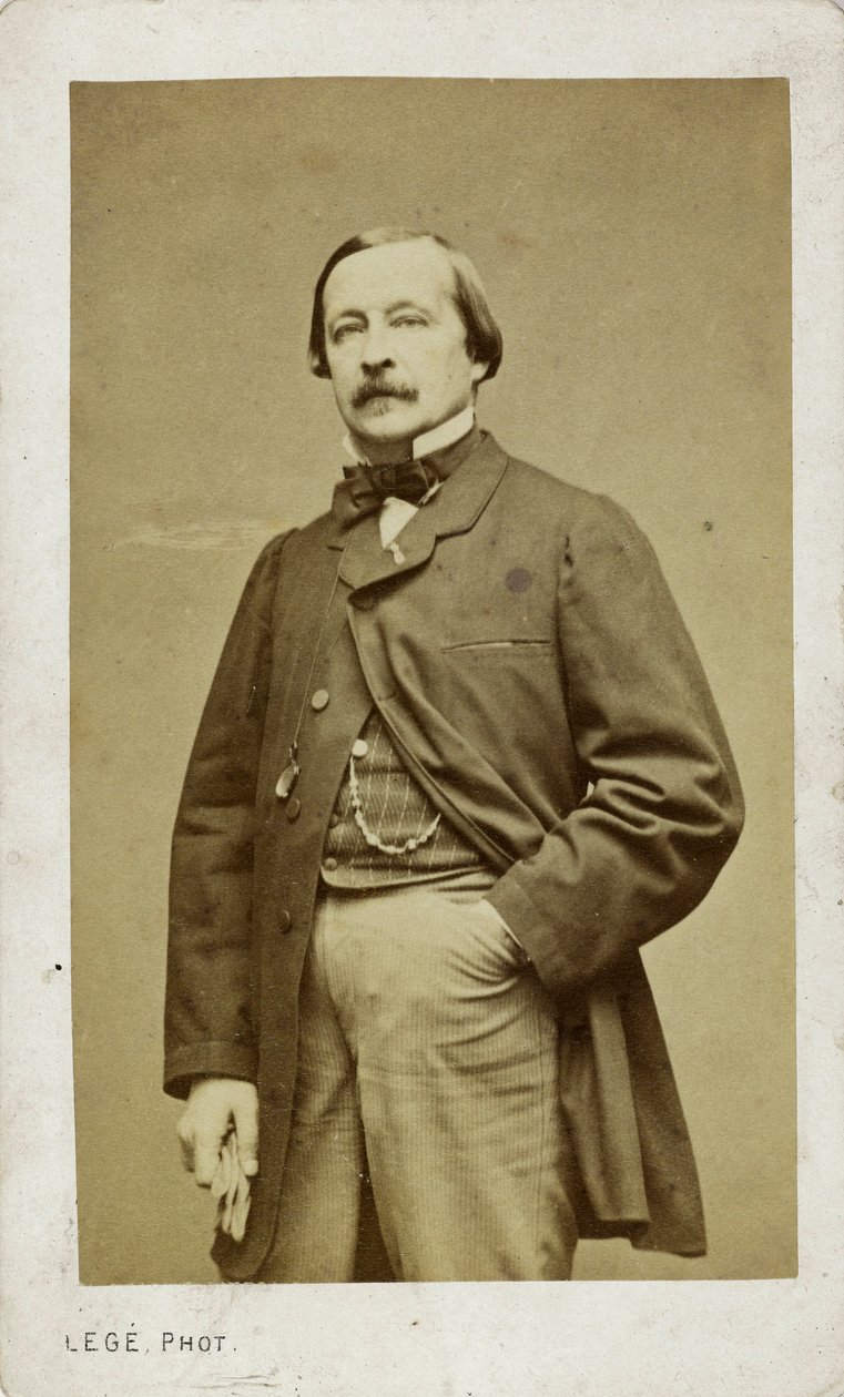 Portrait du pianiste et compositeur Félix Le Couppey - Photo studio Legé and Bergeron.