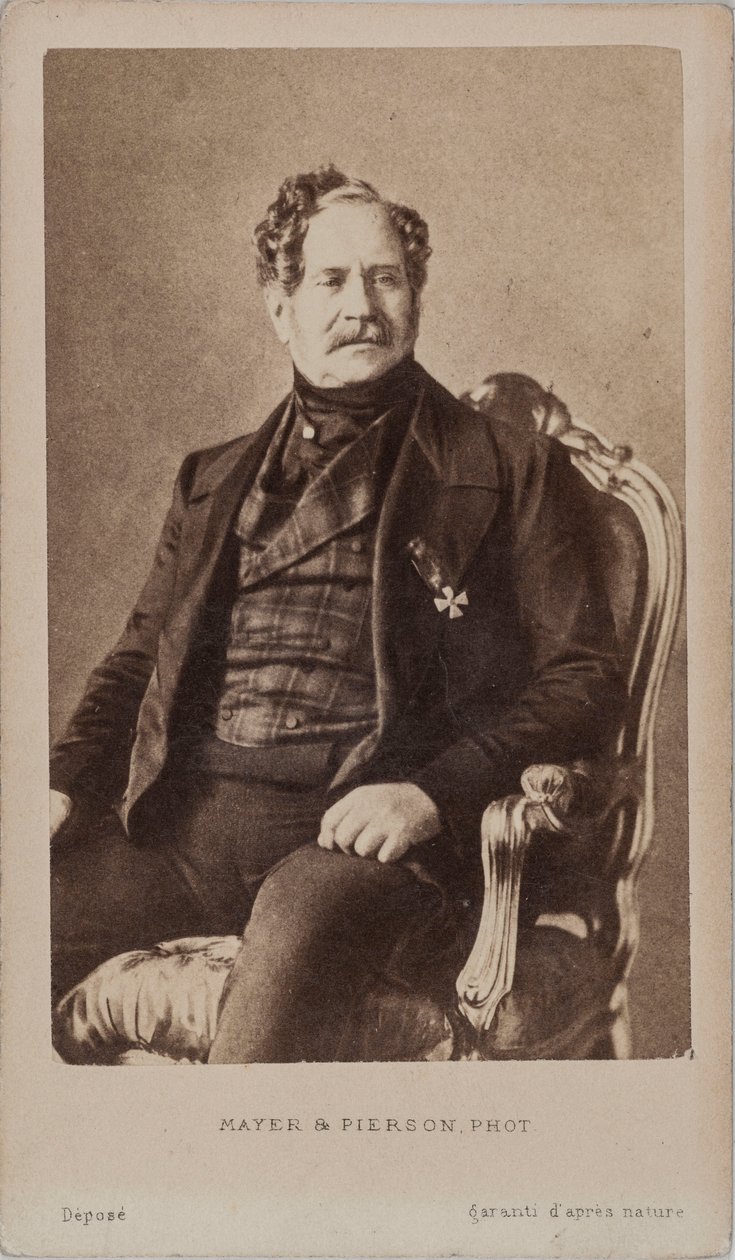 Portrait du comte Nikolaï Alexeïevitch Orlov - Photo studio Mayer and Pierson.