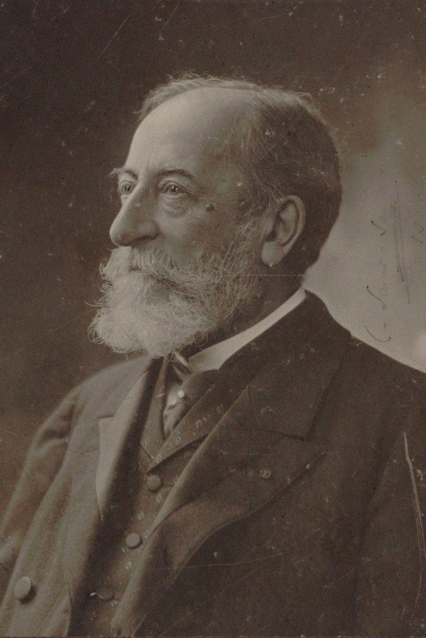 Portrait du compositeur Camille Saint-Saëns - Photo studio Nadar.