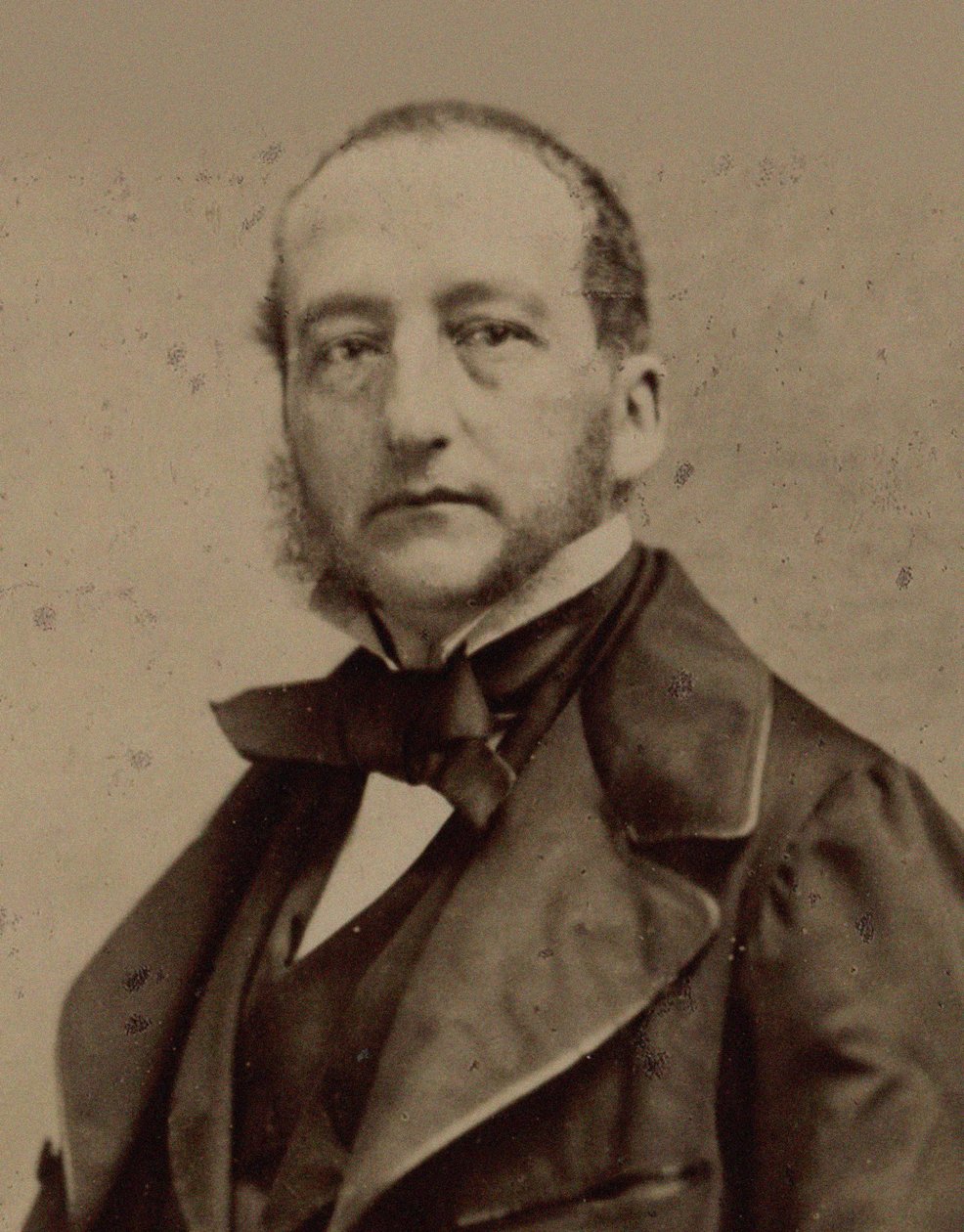 Portrait du pianiste et compositeur Sigismund Thalberg 1812-1871 - Photo studio Nadar.