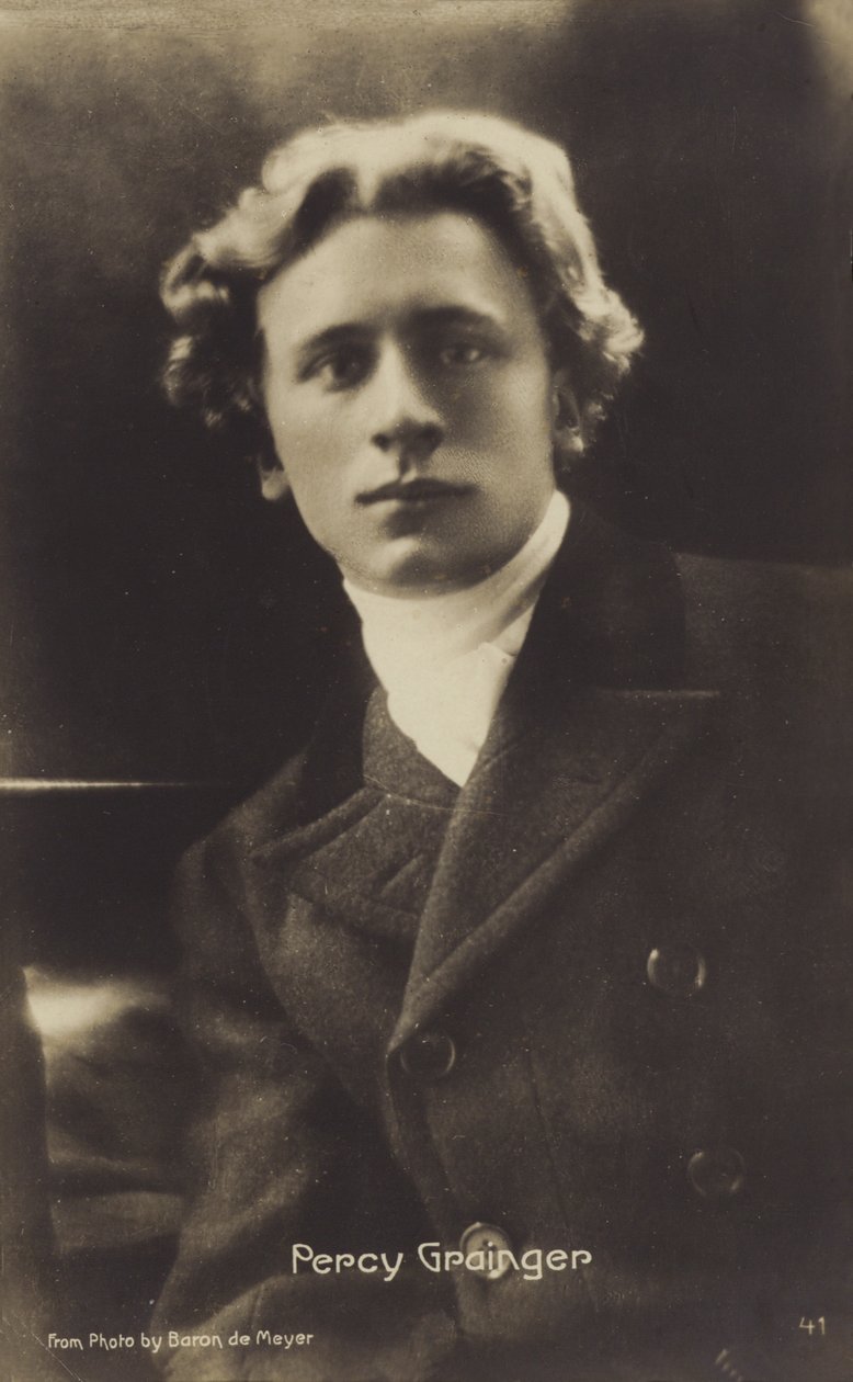 Percy Grainger, compositeur, arrangeur et pianiste d