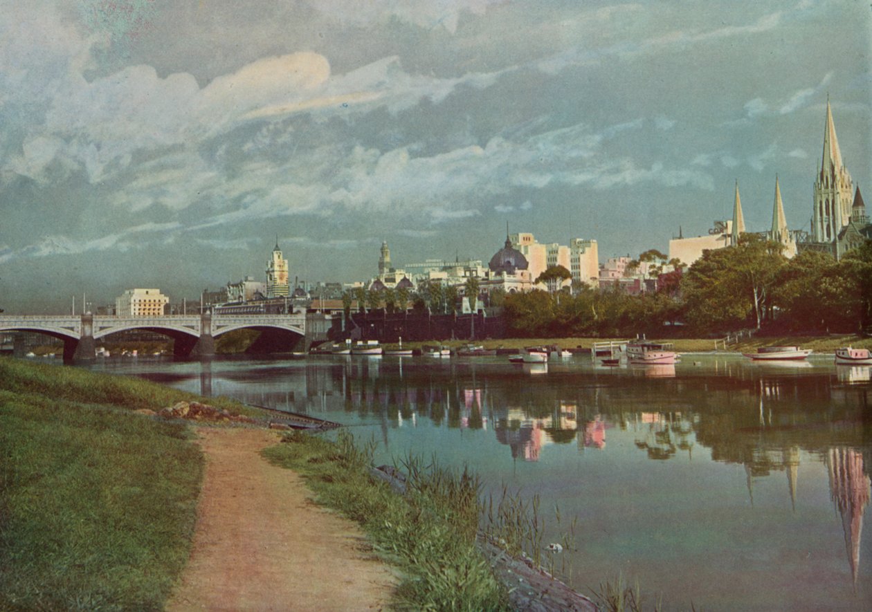 La ville de Melbourne (photo couleur) - Photographer Australian