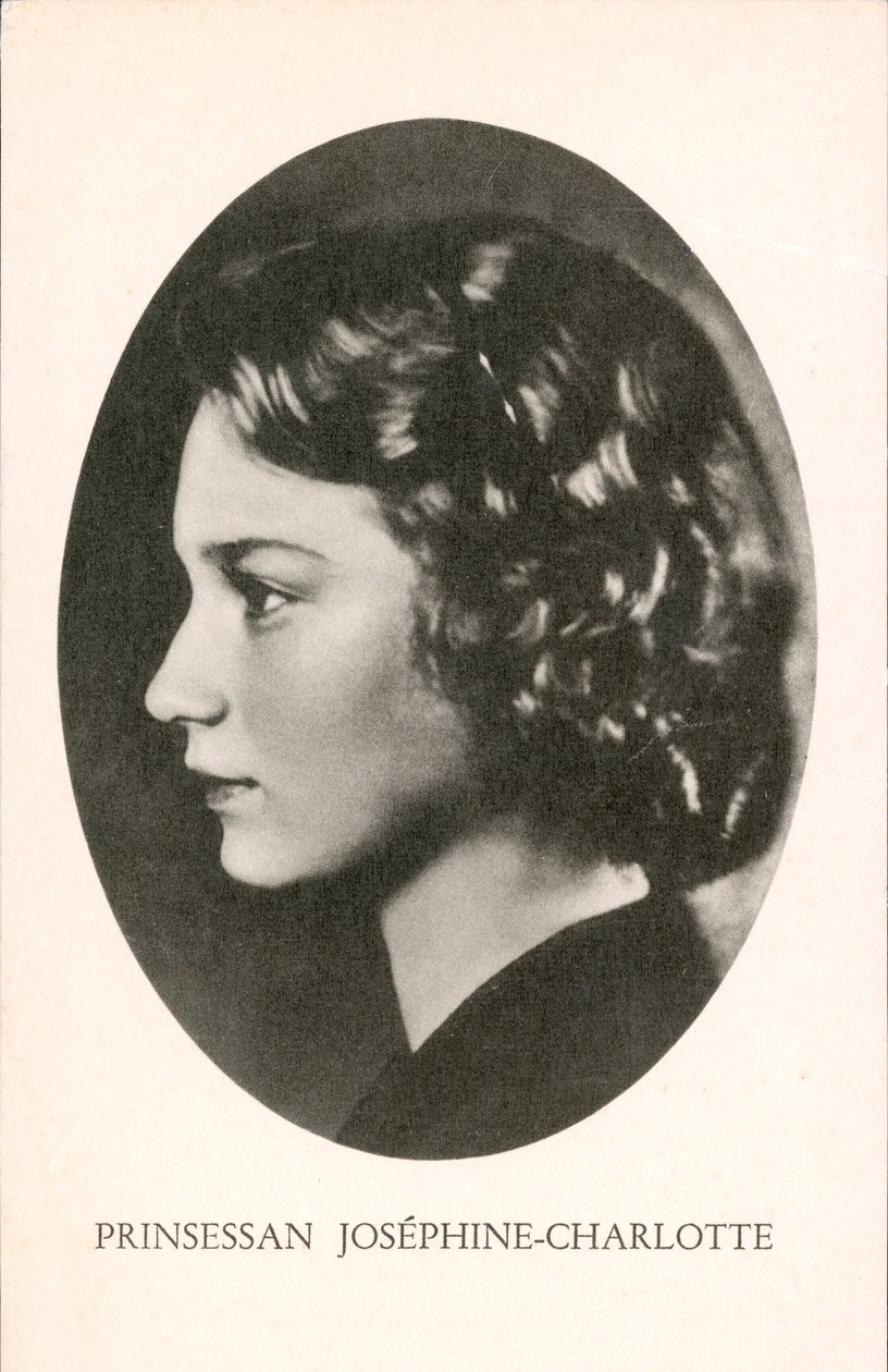 Princesse Joséphine-Charlotte de Belgique (photo n/b) - Photographer Belgian