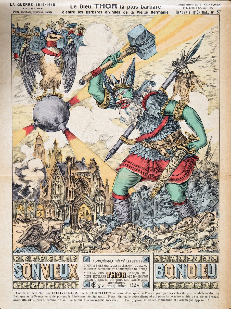 Le Dieu Thor la plus barbare d