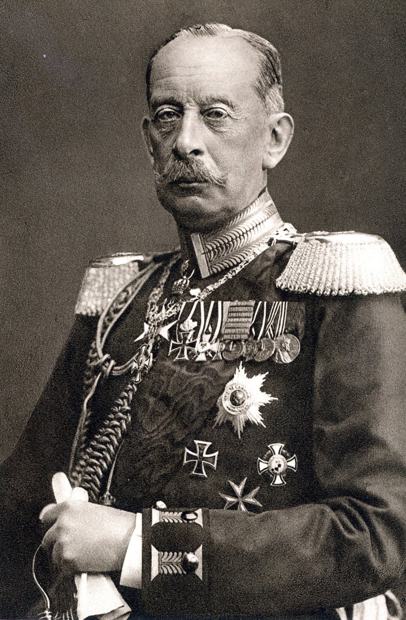 Alfred von Schlieffen (b/w photo) - Photographer German