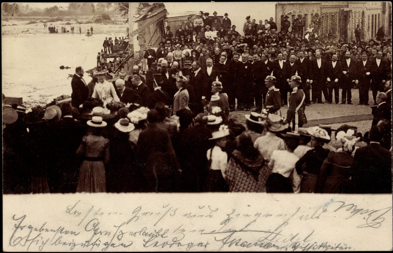 Photo Cou de chèvre Silésie, Impératrice Auguste Viktoria - Photographer German