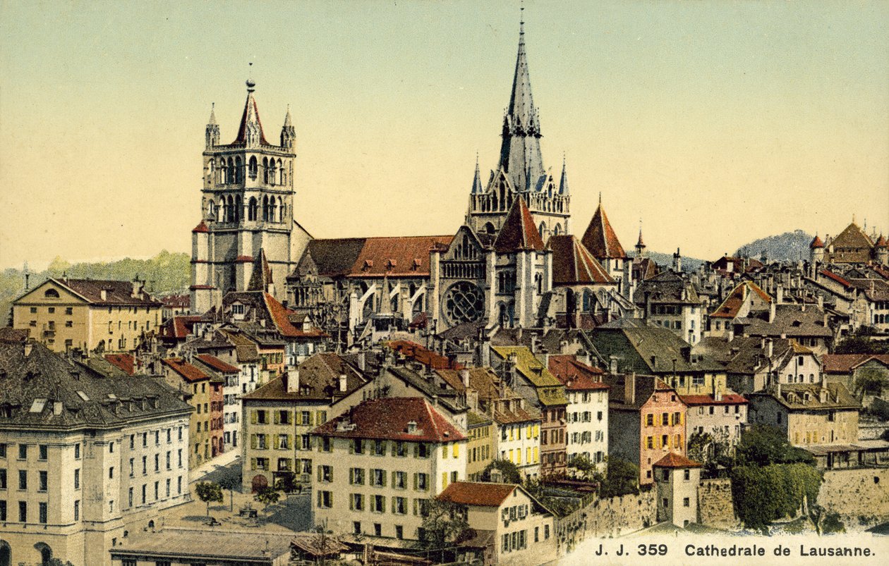 Cathédrale de Lausanne (photo couleur) - Photographer Swiss