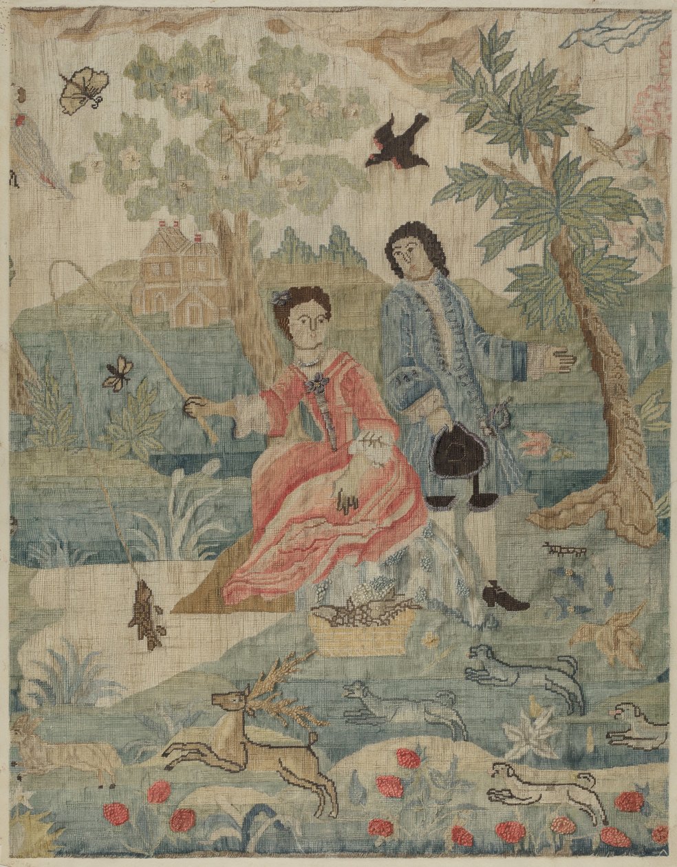 Broderie Petit Point, vers 1937 - Phyllis Dorr