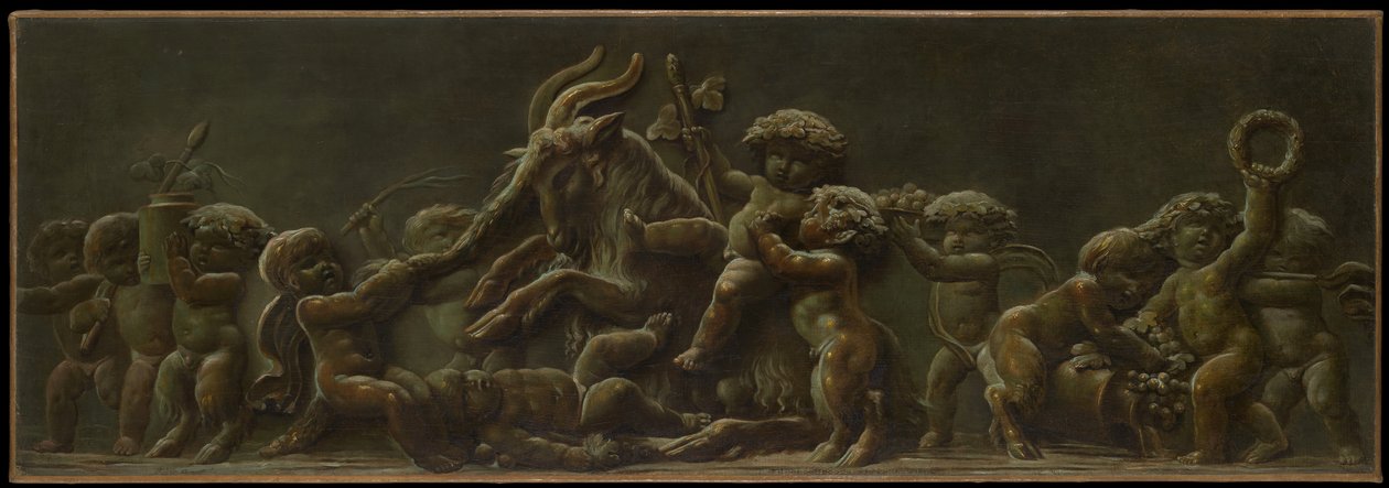 Bacchanale infantile, années 1780 - Piat Joseph Sauvage