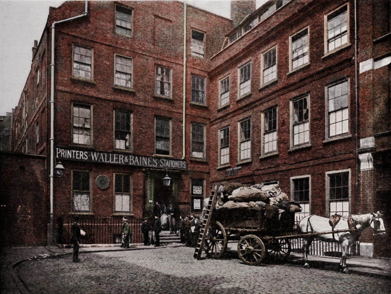 Maison du Dr Johnson, Cité de Londres, vers 1900-1911 - Pictorial Agency