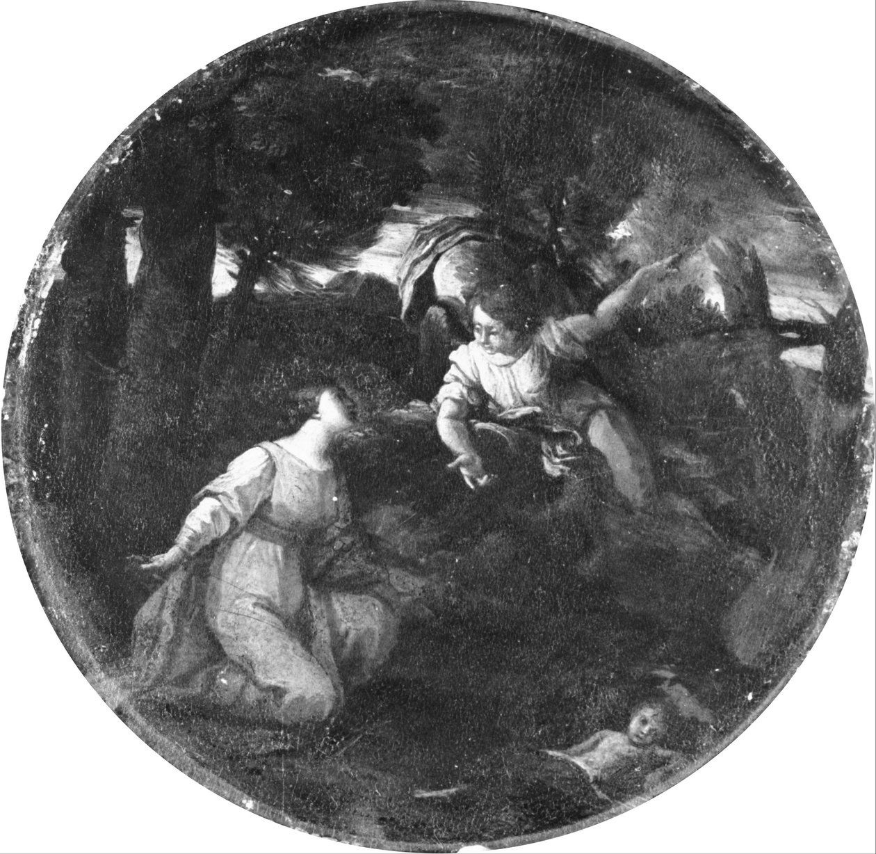 Agar et Ismaël - Pier Francesco Mola