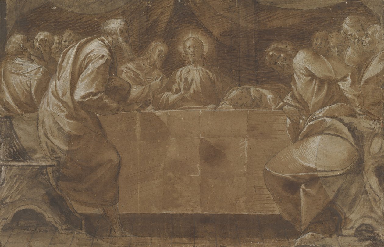 La Cène - Pier Francesco Mazzucchelli