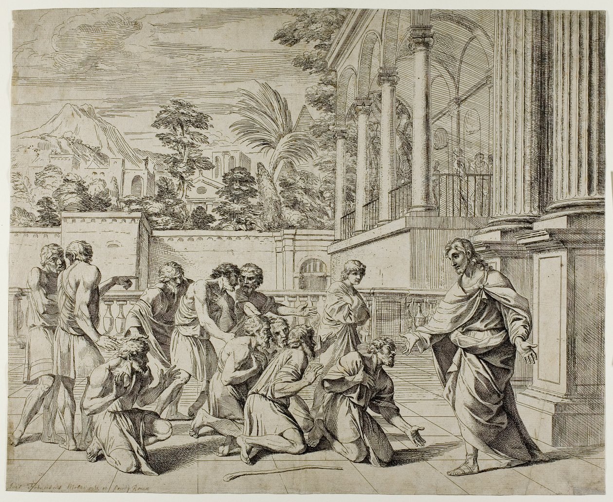 Joseph et ses frères - Pier Francesco Mola