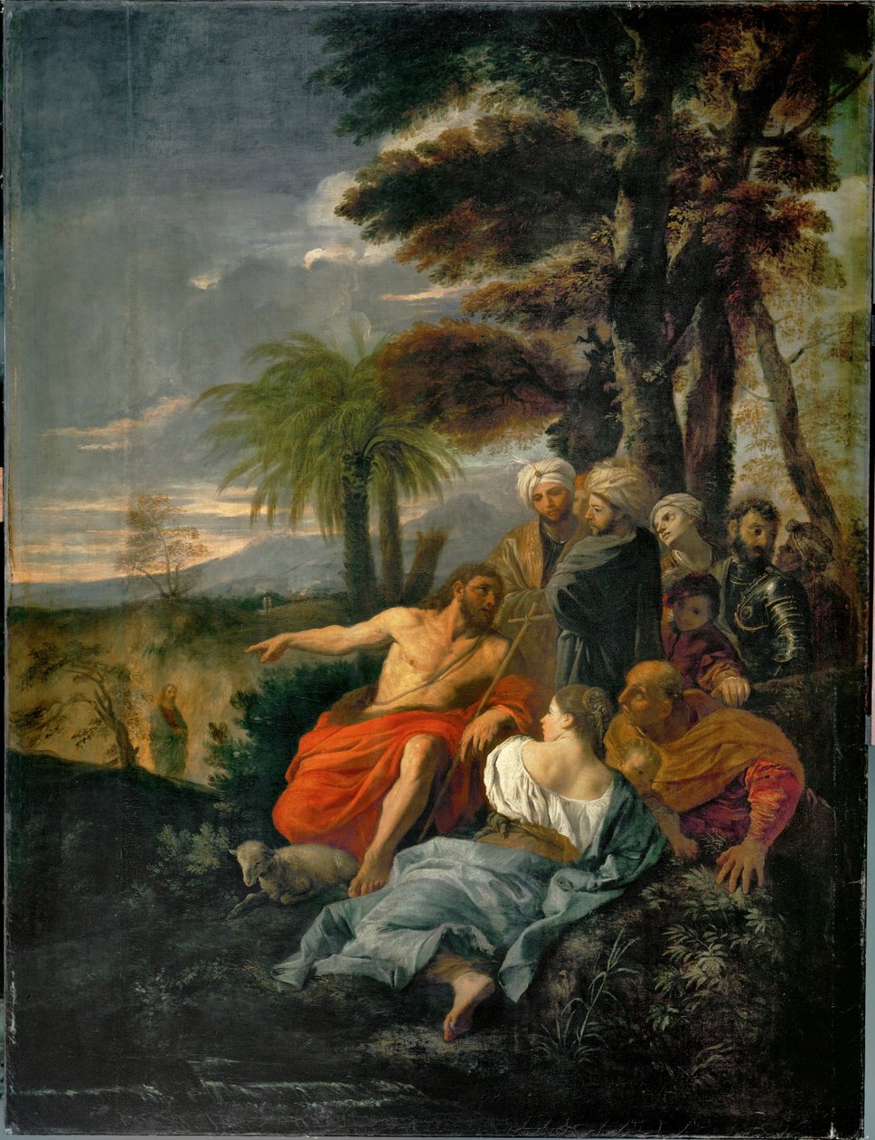 Saint Jean-Baptist prechant dans le desert - Saint Jean Baptiste prêchant dans le désert ... - Pier Francesco Mola