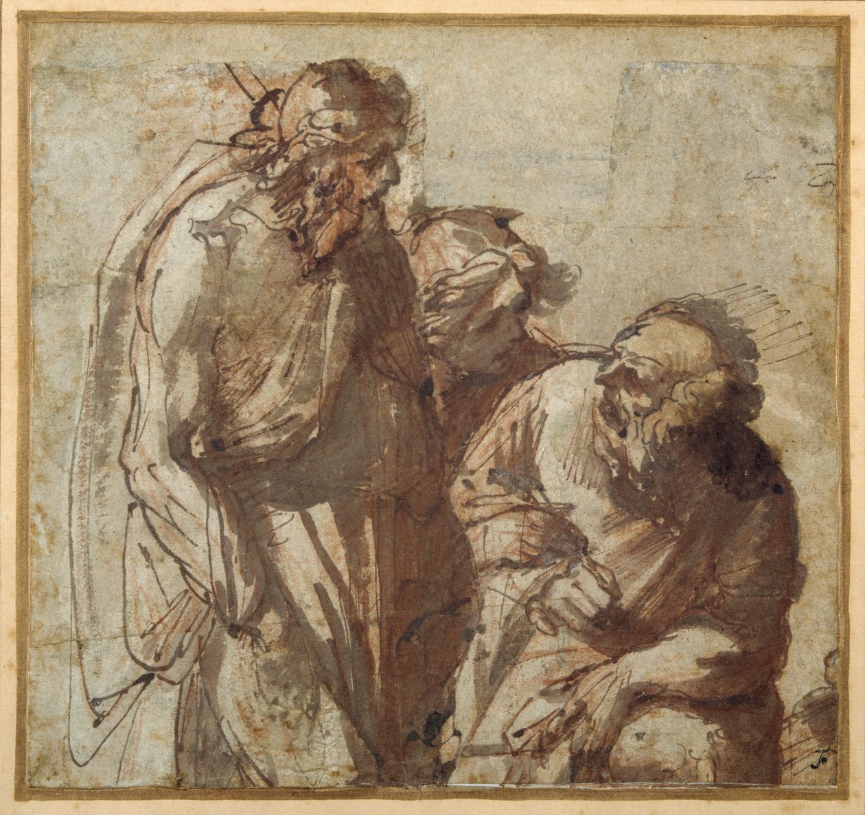 Saint Pierre renie le Christ - Pier Francesco Mola