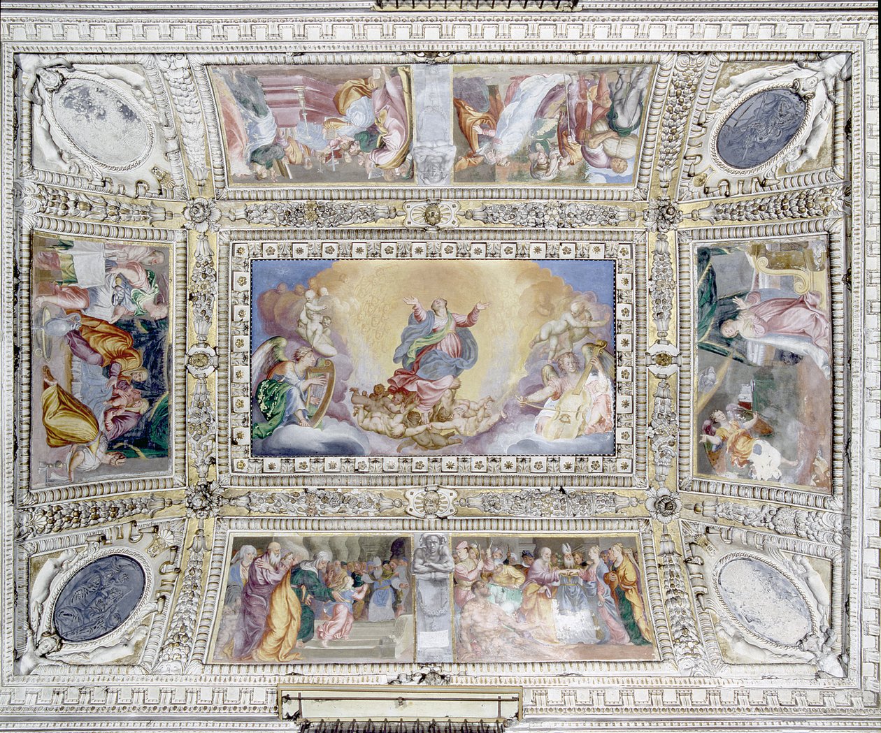 Scènes de la Vie de la Vierge Marie et Assomption, vers 1600-25 - Pier Francesco Morazzone