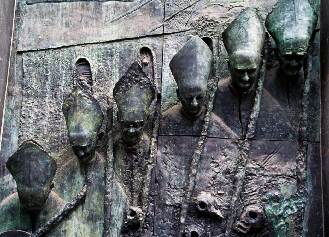 Évêques de Ljubljana, par Mirsad Begic, Cathédrale Saint-Nicolas, Ljubljana, Slovénie - Blaise Nicolas Le Sueur