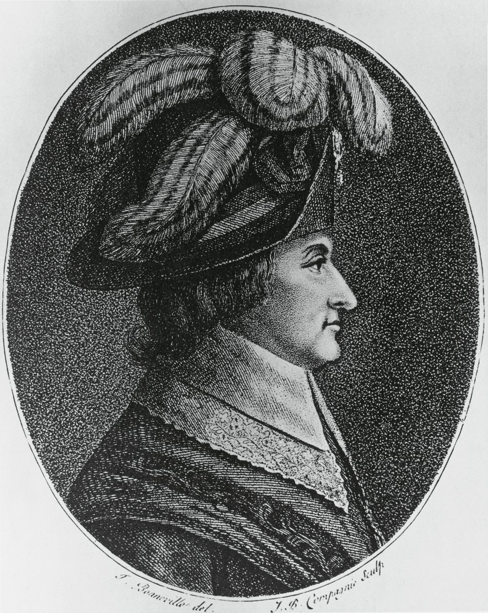 Portrait de Lazare Nicolas Marguerite, Comte Carnot (1753-1823), général, homme politique, ingénieur et mathématicien français, gravure - Blaise Nicolas Le Sueur