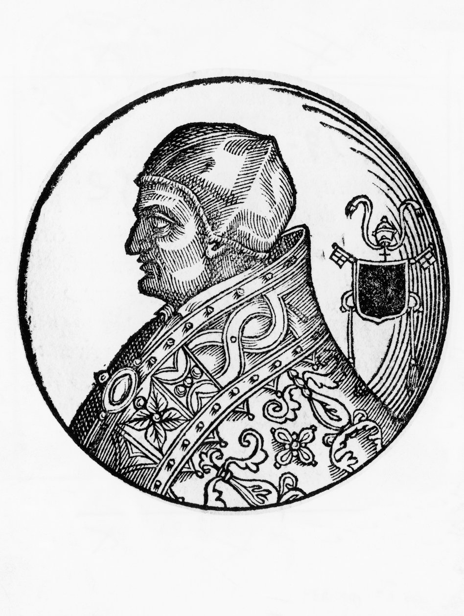 Portrait de Sabinien (mort en 606), 65e pape de l