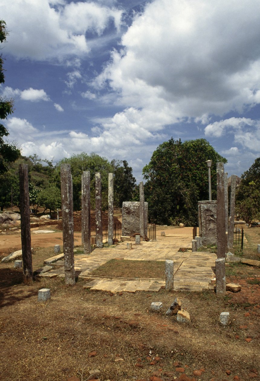 Chambre des reliques, Mihintale, près d