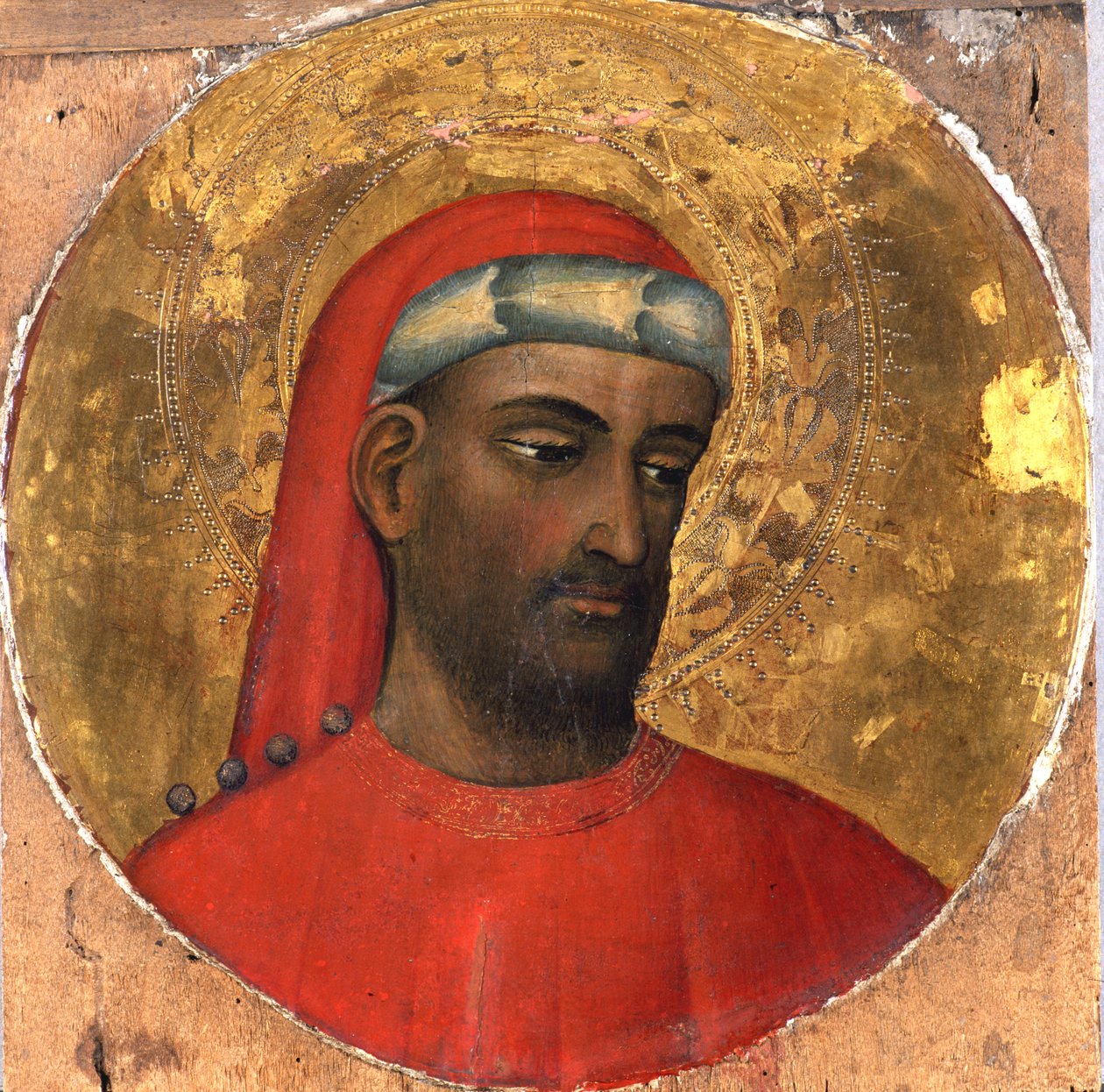Tondo avec un portrait de Saint Cosmos, avant 1420 - Piero di Alvaro