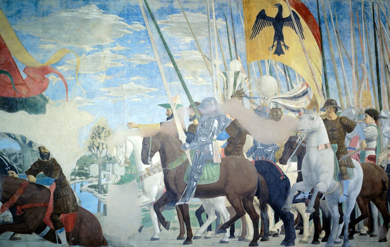 Victoire de Constantin (détail) - Piero della Francesca