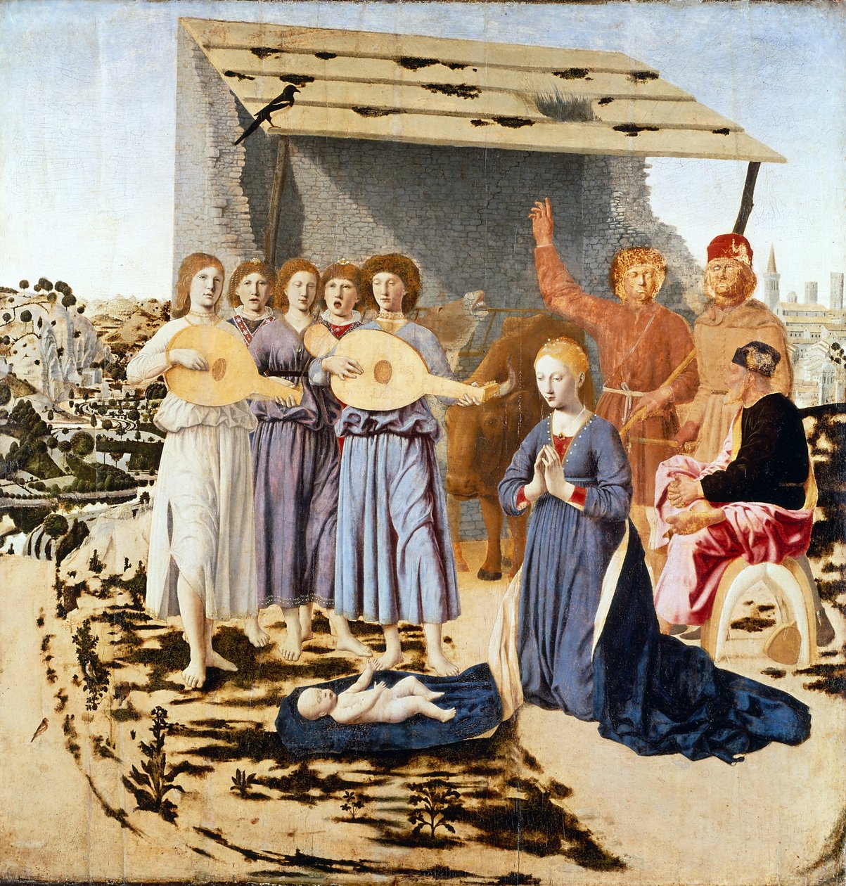 La Nativité - Piero della Francesca