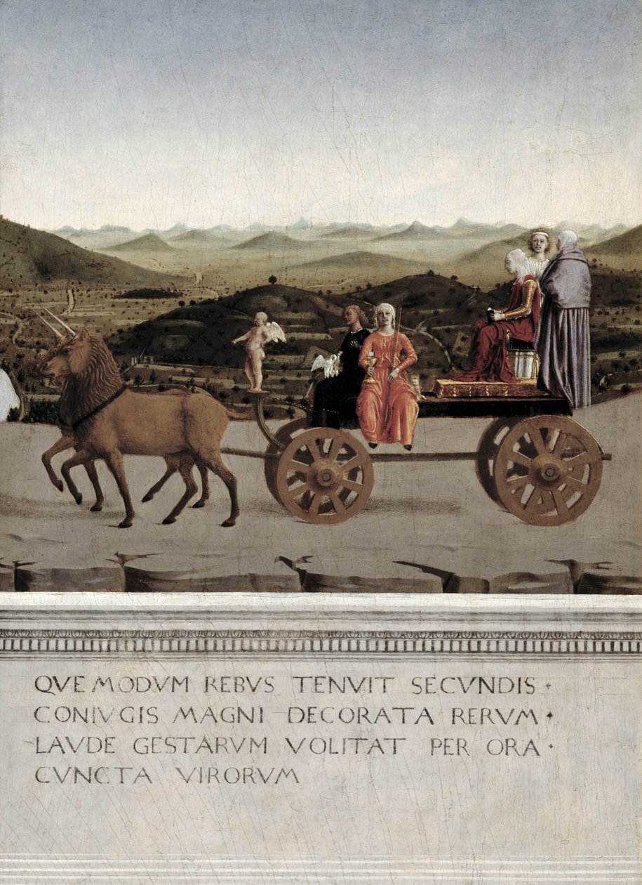 Triomphe de Battista Sforza, duchesse d