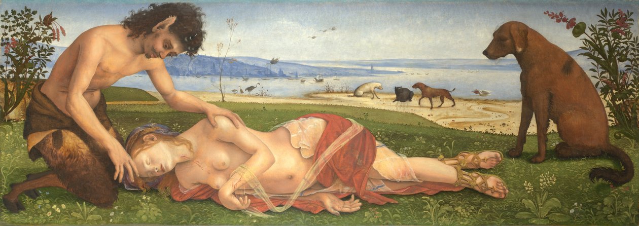 Un satyre pleurant sur une nymphe, vers 1495 - Piero di Cosimo