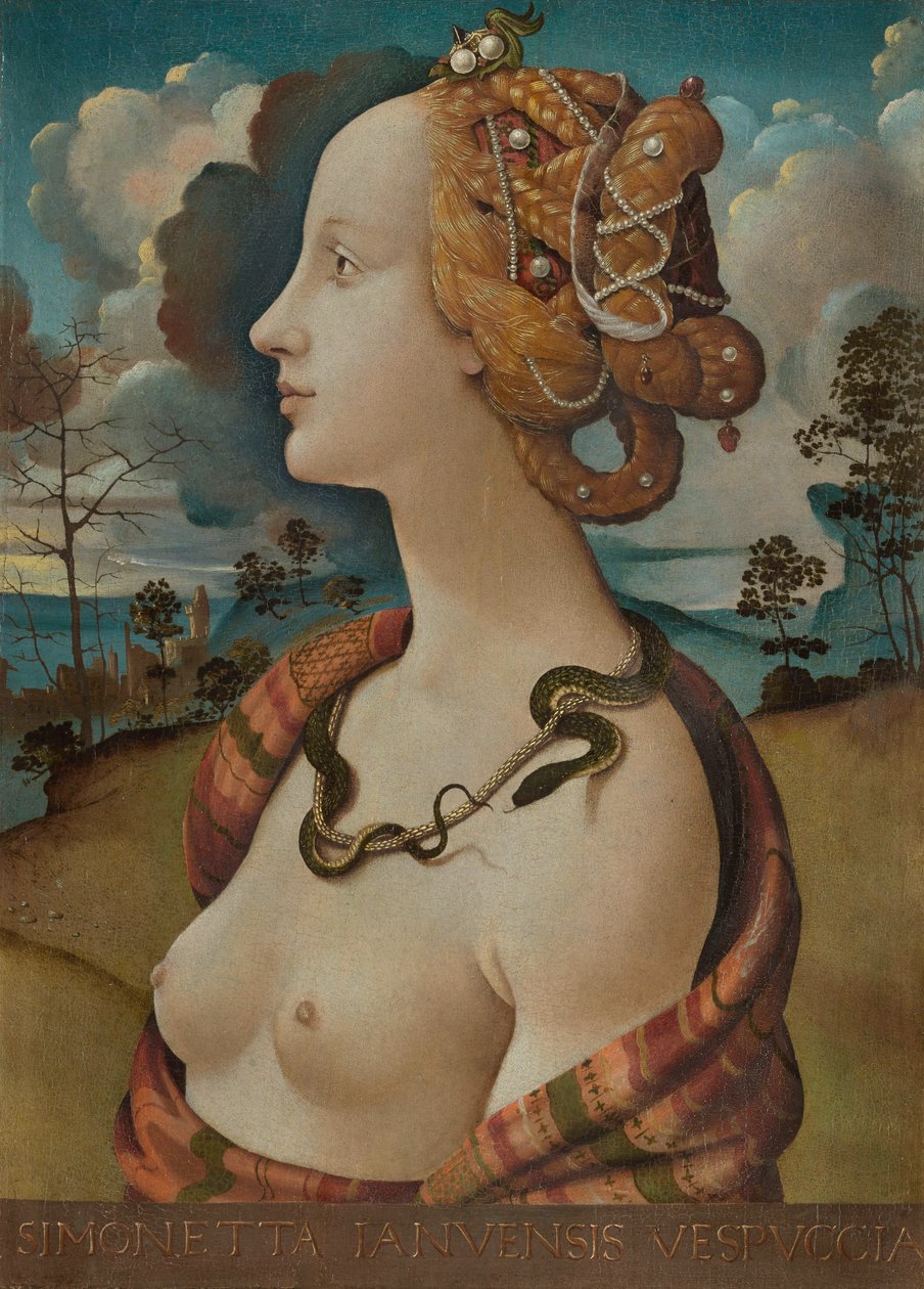 Portrait de Simonetta Vespucci - Piero di Cosimo