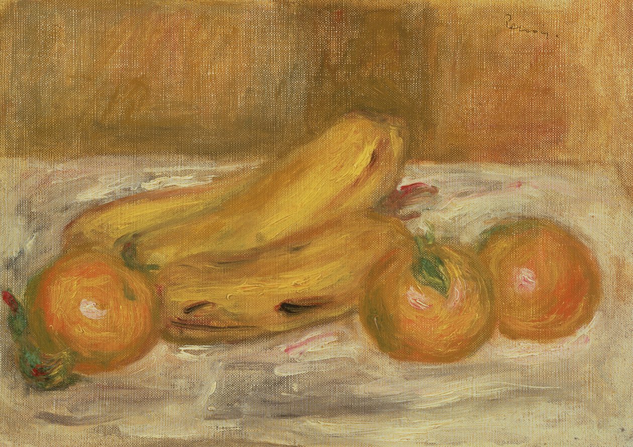 Bananes et oranges, vers 1913 - Pierre Auguste Renoir