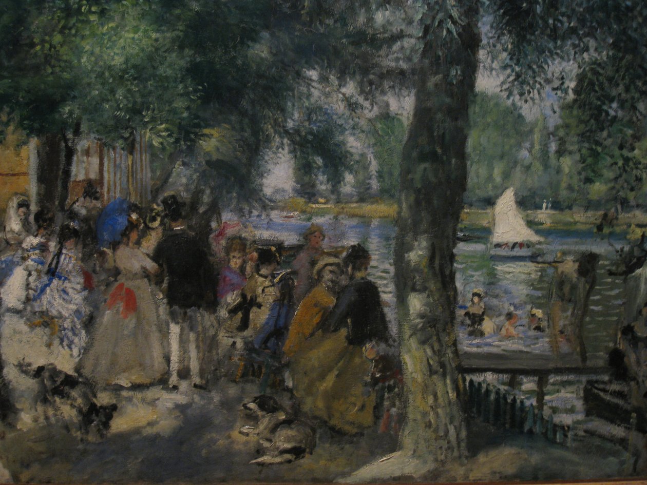 Baignade sur la Seine - Pierre Auguste Renoir