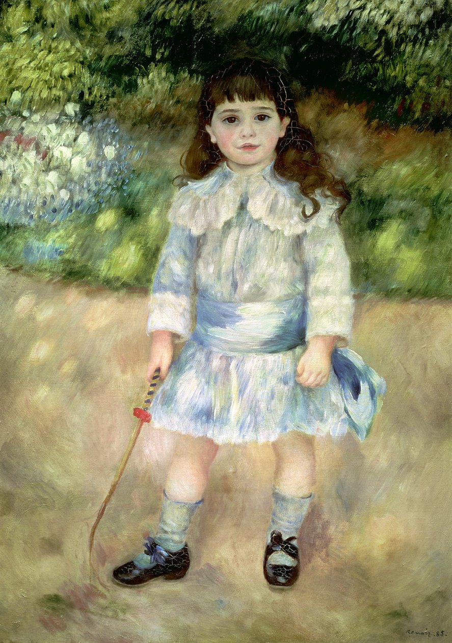 Enfant avec un fouet, 1885 - Pierre Auguste Renoir