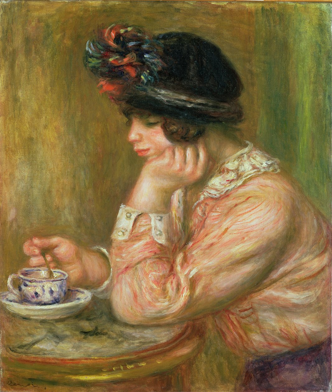 Tasse de chocolat - Pierre Auguste Renoir