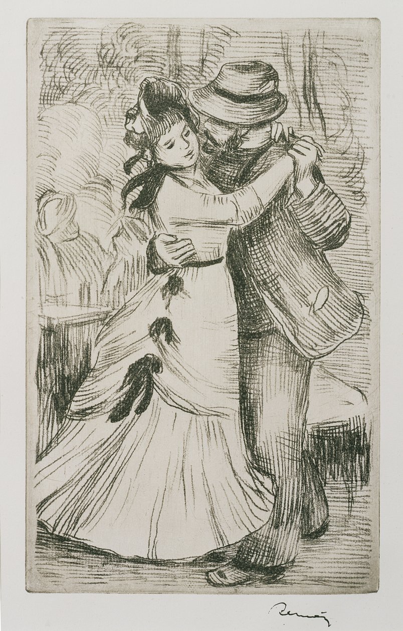 Couple dansant - Pierre Auguste Renoir