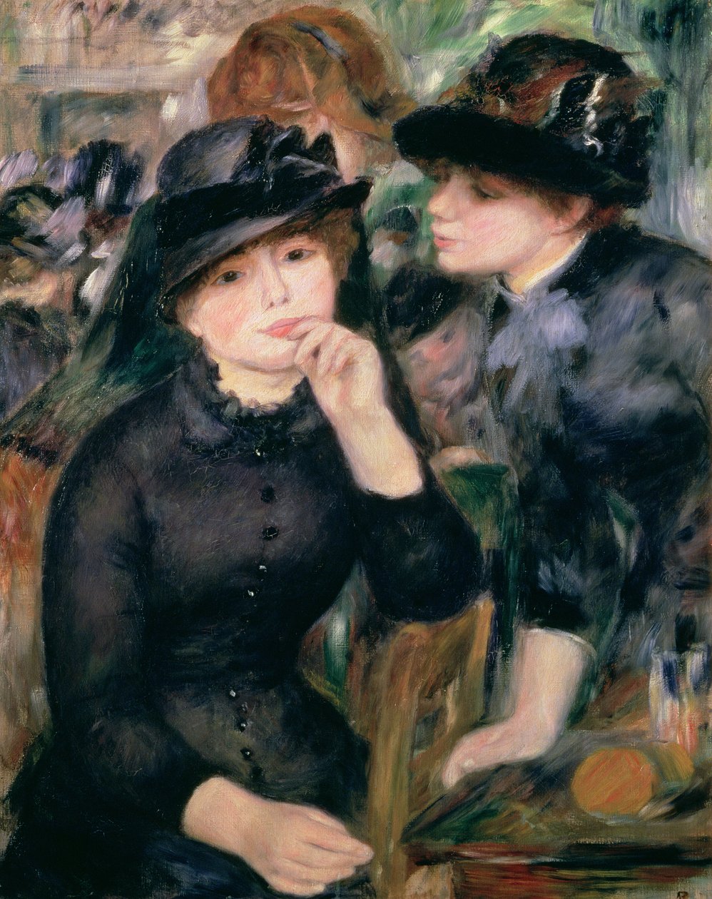 Filles en noir, 1881-82 - Pierre-Auguste Renoir