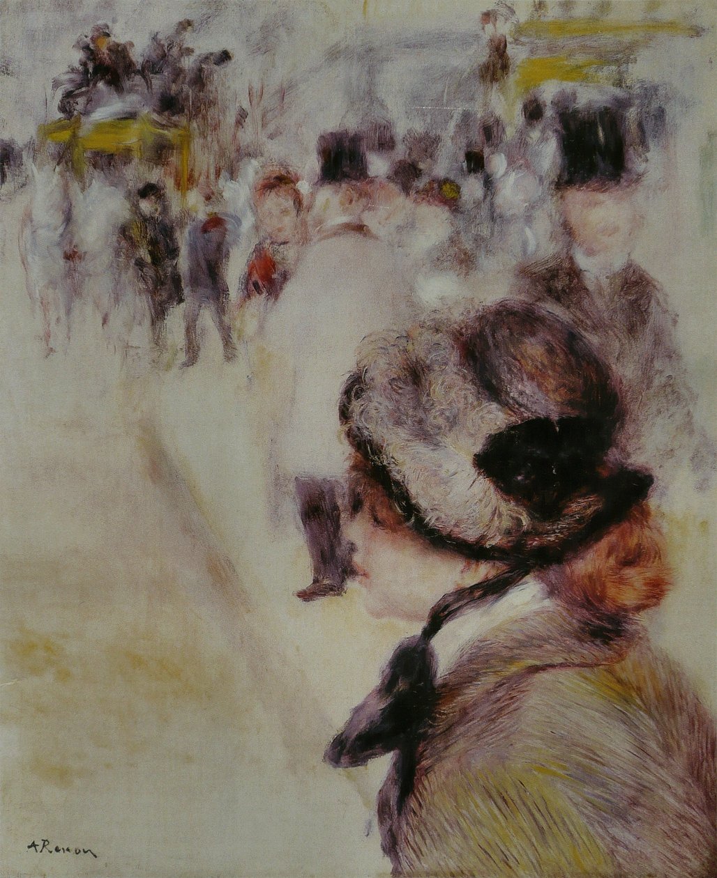La Place Clichy - Pierre Auguste Renoir